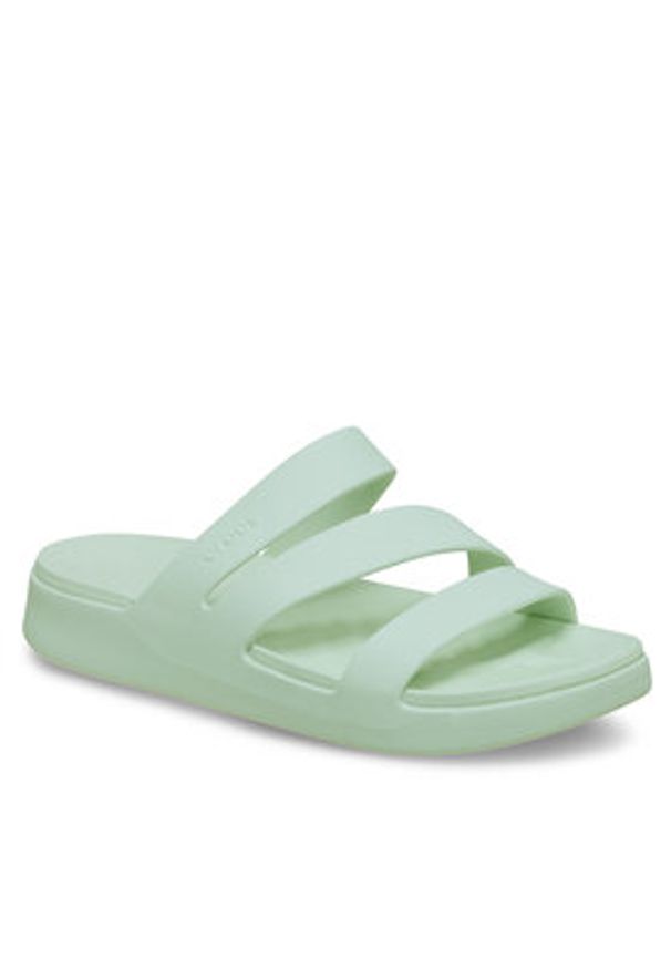 Crocs Klapki Getaway Strappy 209587 Zielony. Kolor: zielony