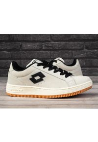 LOTTO - Buty unisex sportowe trampki Lotto YARIN. Kolor: beżowy. Sport: turystyka piesza #2
