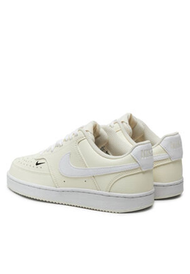 Nike Sneakersy Court Vision Low Next Nature FV9952 100 Beżowy. Kolor: beżowy. Materiał: skóra. Model: Nike Court