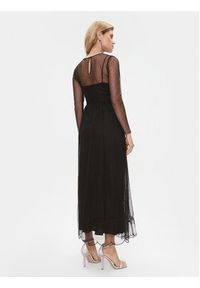 TwinSet - TWINSET Sukienka wieczorowa 232TP2101 Czarny Regular Fit. Kolor: czarny. Materiał: syntetyk. Styl: wizytowy #5