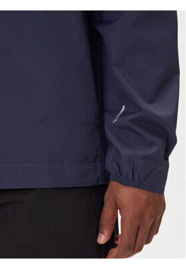 Adidas - adidas Kurtka przeciwdeszczowa Multi Essentials 2L Rain JY0477 Granatowy Regular Fit. Kolor: niebieski. Materiał: syntetyk