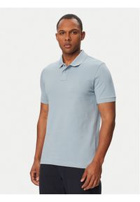BOSS Polo Passenger 50507803 Niebieski Slim Fit. Typ kołnierza: polo. Kolor: niebieski. Materiał: bawełna #1
