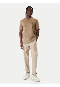BOSS T-Shirt C-Taut 01 50555844 Khaki Regular Fit. Kolor: brązowy. Materiał: bawełna #3