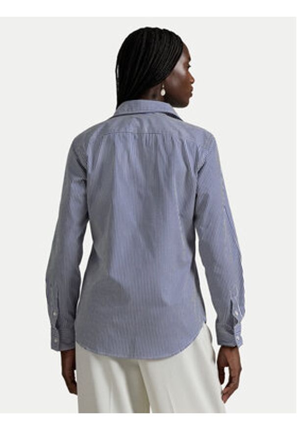 Polo Ralph Lauren Koszula 211891379001 Granatowy Regular Fit. Typ kołnierza: polo. Kolor: niebieski. Materiał: bawełna