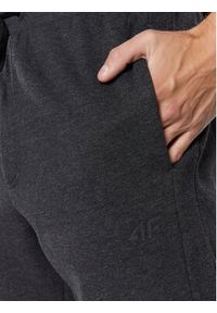 4f - 4F Spodnie dresowe H4Z22-SPMD351 Szary Regular Fit. Kolor: szary. Materiał: bawełna