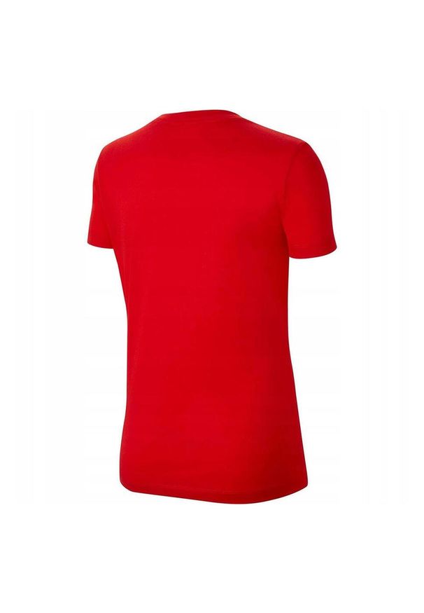 Nike - Koszulka Damska Park 20 DriFIT. Kolor: czerwony. Sport: turystyka piesza