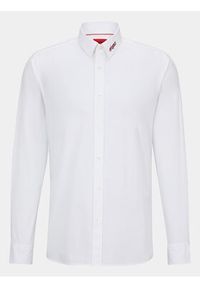 Hugo Koszula Elisha02 50495087 Biały Extra Slim Fit. Kolor: biały. Materiał: bawełna #2