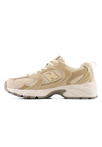 Buty dziecięce New Balance G5303QO – beżowe. Okazja: na co dzień, na uczelnię. Kolor: beżowy. Materiał: guma, skóra. Szerokość cholewki: normalna #3