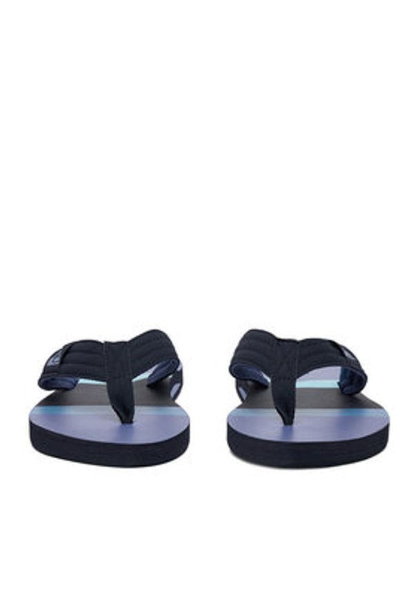 Quiksilver Japonki EO-DUNE CQ10036MMDA Granatowy. Kolor: niebieski. Materiał: skóra