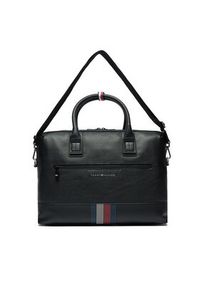 TOMMY HILFIGER - Tommy Hilfiger Torba na laptopa Transit Computer Bag AM0AM12481 Czarny. Kolor: czarny. Materiał: skóra #3