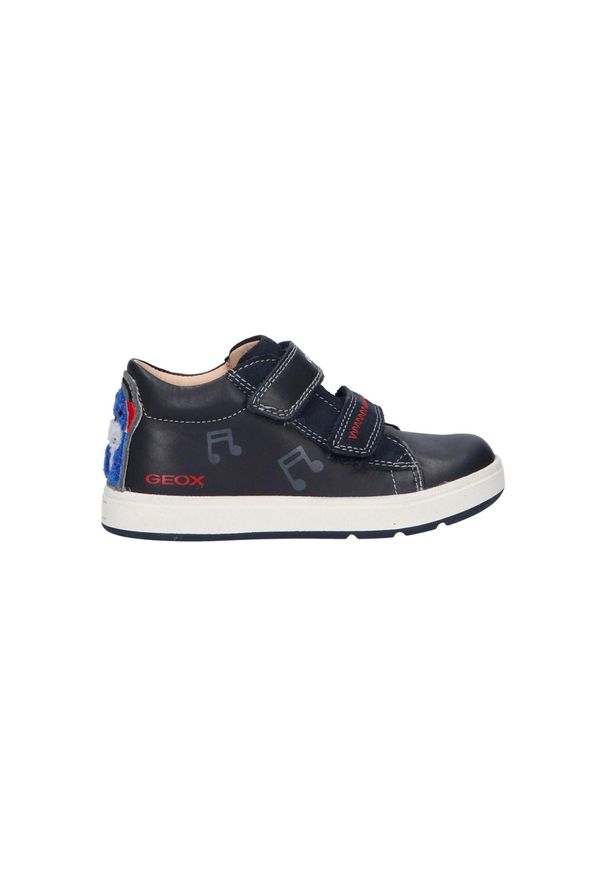 Geox - Buty GEOX 139938 Niebieski. Kolor: niebieski. Materiał: skóra. Sport: turystyka piesza