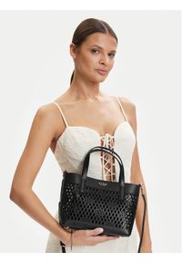 Guess Torebka Letty Mini HWPG99 11750 Czarny. Kolor: czarny. Materiał: skórzane #1