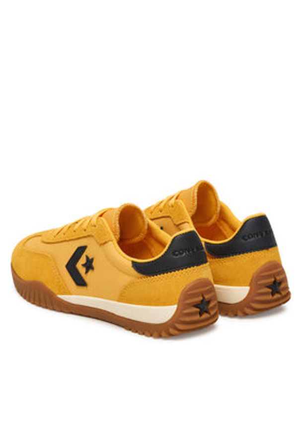 Converse Sneakersy Run Star Trainer Suede A16659C Żółty. Kolor: żółty. Materiał: zamsz, skóra. Sport: bieganie