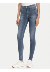 Tommy Jeans Jeansy Nora DW0DW23086 Niebieski Skinny Fit. Kolor: niebieski #1