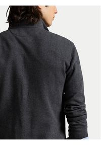 Polo Ralph Lauren Sweter 710981461001 Szary Regular Fit. Typ kołnierza: polo. Kolor: szary. Materiał: bawełna #4