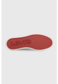 Levi's® - Levi's tenisówki dziecięce kolor czarny. Okazja: na spotkanie biznesowe. Nosek buta: okrągły. Kolor: czarny. Materiał: włókno. Obcas: na platformie. Styl: biznesowy