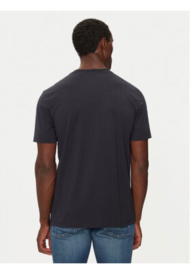 BOSS - Boss T-Shirt 50506373 Granatowy Regular Fit. Kolor: niebieski. Materiał: bawełna