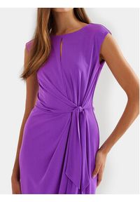 Lauren Ralph Lauren Sukienka koktajlowa 250925939002 Fioletowy Regular Fit. Kolor: fioletowy. Materiał: syntetyk. Styl: wizytowy #3