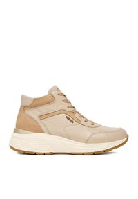 Remonte Sneakersy CEO-D6683-60 Beżowy. Kolor: beżowy. Materiał: skóra