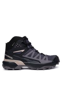 salomon - Salomon Trekkingi X Ultra 360 MID GTX L49101500 Szary ciemny. Kolor: szary. Materiał: materiał #1