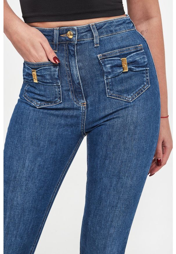 Elisabetta Franchi - Jeansy damskie ELISABETTA FRANCHI