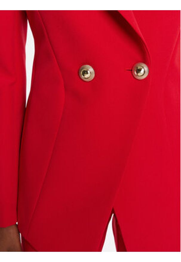 Rinascimento Marynarka CFC0126220003 Czerwony Slim Fit. Kolor: czerwony. Materiał: syntetyk