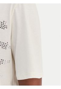 Liu Jo Sport T-Shirt TA6265 JS923 Biały Regular Fit. Kolor: biały. Materiał: bawełna. Styl: sportowy #5