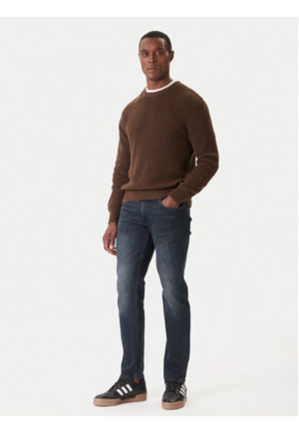 Lee Jeansy Daren 112371297 Granatowy Straight Fit. Kolor: niebieski