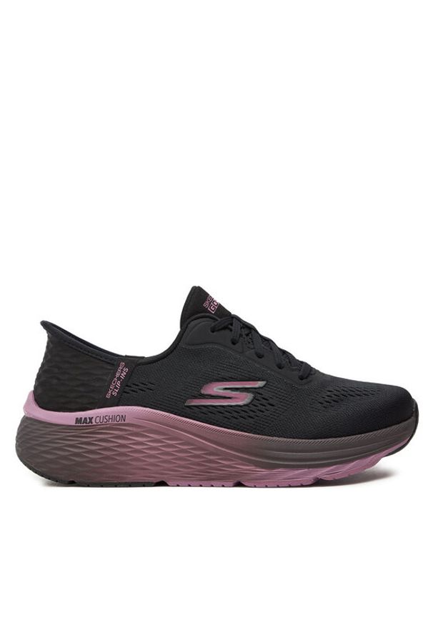 skechers - Skechers Buty do biegania Max Cushioning Elite 2.0 129626 BKMV Czarny. Kolor: czarny. Materiał: materiał