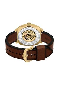 Fossil Zegarek Machine ME3278 Brązowy. Kolor: brązowy. Materiał: skóra #7