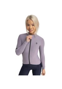 SIROKO - Damska termoaktywna koszulka rowerowa z długim rękawem Kolarstwo Siroko M7 Viv. Kolor: niebieski. Materiał: materiał, tkanina. Długość rękawa: długi rękaw. Długość: długie. Sezon: jesień. Sport: kolarstwo #1