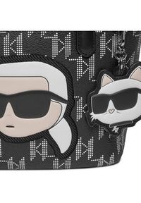 Karl Lagerfeld - KARL LAGERFELD Torebka 240W3089 Czarny. Kolor: czarny. Materiał: skórzane