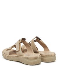 Rieker Klapki 60481-62 Beżowy. Kolor: beżowy. Materiał: syntetyk, materiał #6