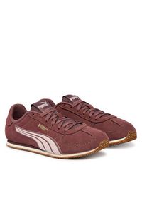 Puma Sneakersy ST Track SD 407355 06 Brązowy. Kolor: brązowy. Materiał: skóra, zamsz #4