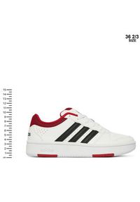 Adidas - adidas Sneakersy Hoops Classic J KI1044 Biały. Kolor: biały. Materiał: skóra #7