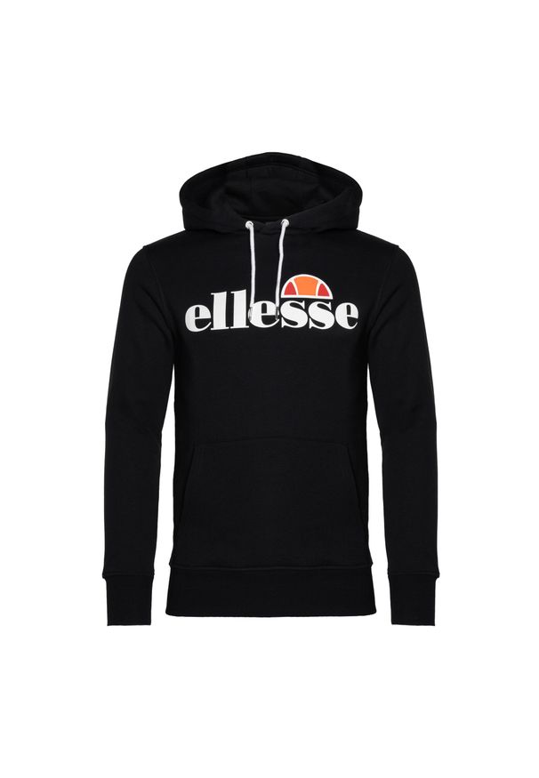 Bluza dresowa męska Ellesse Gottero. Kolor: czarny. Materiał: bawełna, poliester