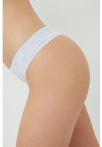 DKNY - Dkny stringi. Kolor: niebieski #7