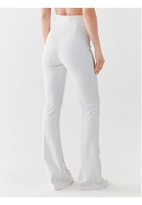 Elisabetta Franchi Spodnie materiałowe PA-009-36E2-V250 Biały Regular Fit. Kolor: biały. Materiał: materiał, syntetyk #4