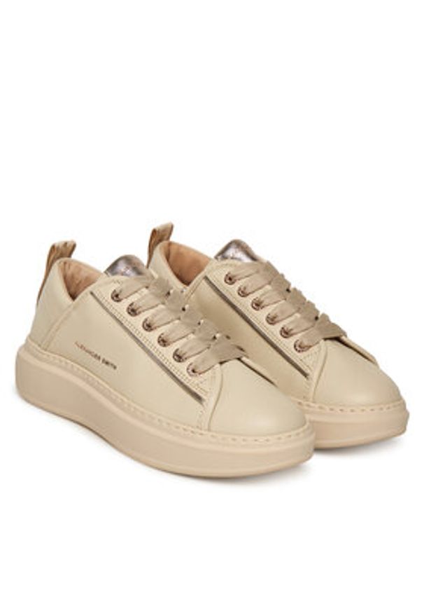 Alexander Smith Sneakersy Wembley ASBCWYW Beżowy. Kolor: beżowy. Materiał: skóra