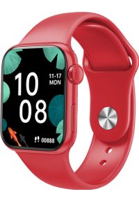 WATCHMARK - Smartwatch Watchmark Wi12 Czerwony. Rodzaj zegarka: smartwatch. Kolor: czerwony