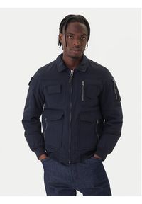Aeronautica Militare Kurtka bomber 252AB3024UCT03151 Granatowy Regular Fit. Kolor: niebieski. Materiał: syntetyk #3