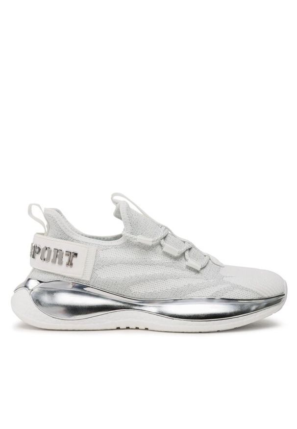 Plein Sport Sneakersy The Iron Tiger Gem.X.02013 SACS USC0429 STE003N Biały. Kolor: biały. Materiał: materiał