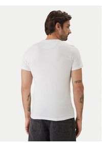 Guess T-Shirt U6GM03 K6YW1 Biały Slim Fit. Kolor: biały. Materiał: bawełna #8