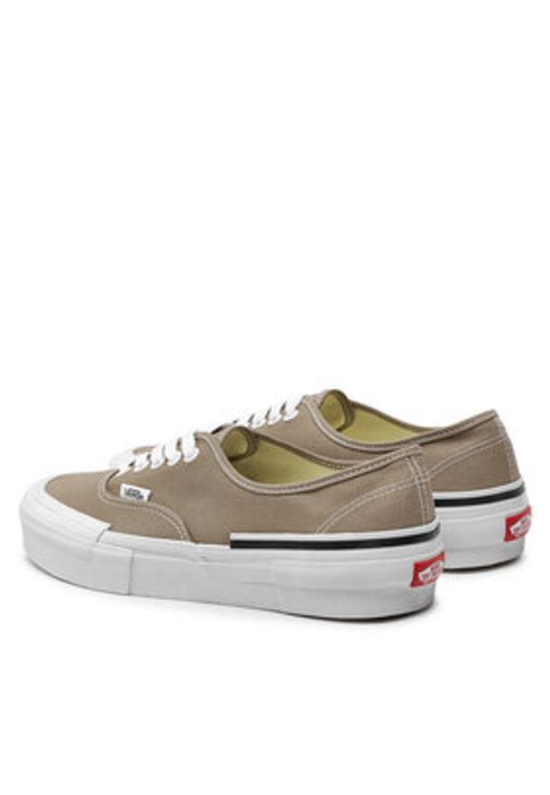 Vans Tenisówki Authentic Rearrange VN000CSACH81 Szary. Kolor: beżowy. Materiał: materiał
