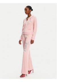 Juicy Couture Spodnie dresowe Layla JCBBJ125806 Różowy Regular Fit. Kolor: różowy. Materiał: syntetyk #4