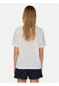 only - ONLY T-Shirt Bilins 15320615 Biały Regular Fit. Kolor: biały. Materiał: syntetyk, bawełna #4