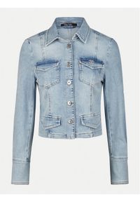 Marc Aurel Kurtka jeansowa 3835 2000 93291 Niebieski Slim Fit. Kolor: niebieski. Materiał: bawełna