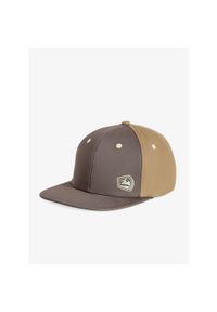 Czapka z daszkiem E9 Quarty - grey/sand. Kolor: niebieski