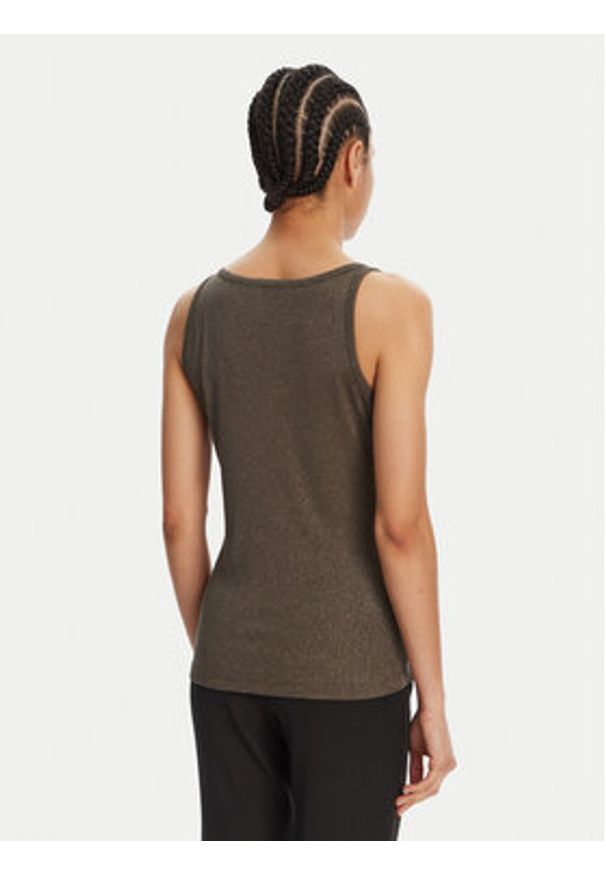 Morgan Top 251-DIDOA Zielony Slim Fit. Kolor: zielony. Materiał: wiskoza
