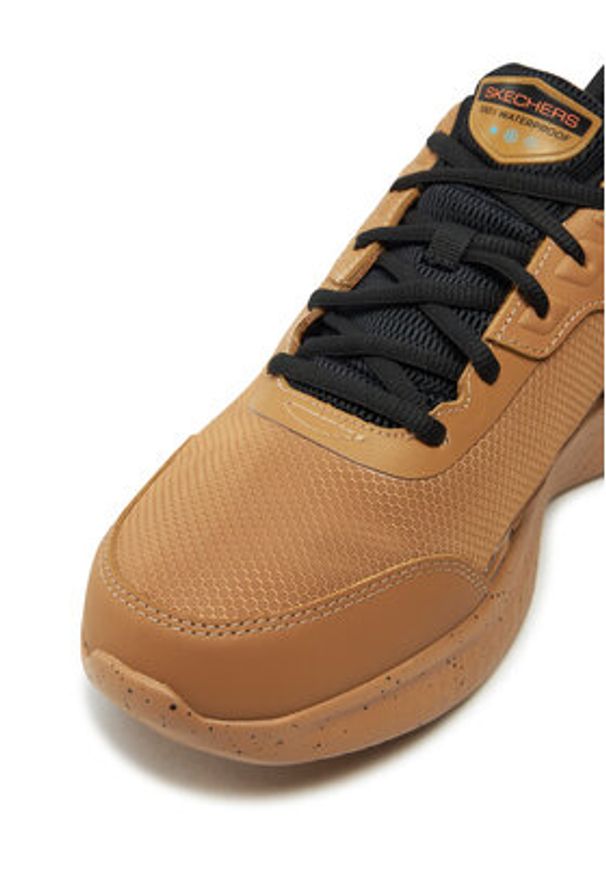 skechers - Skechers Sneakersy Skech Lite Pro 232958/TNBK Brązowy. Kolor: brązowy. Materiał: skóra